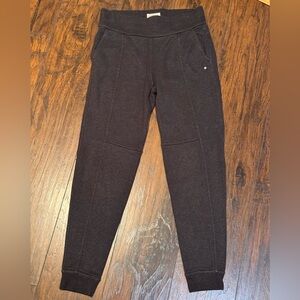 Prana Pants Joggers Charcoal Breathe Hemp Womens Small Athletic Casual Outdoors